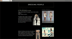 Desktop Screenshot of personalstylistdressingpeople.blogspot.com