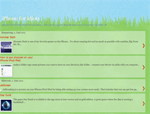 Tablet Screenshot of iphone-for-idiots.blogspot.com