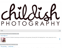 Tablet Screenshot of childishphotography.blogspot.com