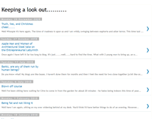 Tablet Screenshot of keepingalookout.blogspot.com
