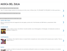 Tablet Screenshot of musicadelzulia.blogspot.com