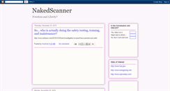 Desktop Screenshot of nakedscanner.blogspot.com