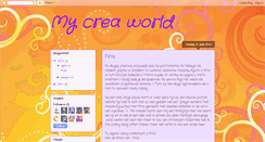 Desktop Screenshot of my-crea-world.blogspot.com