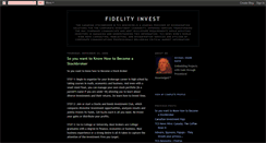 Desktop Screenshot of fidelity-invest.blogspot.com