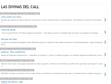 Tablet Screenshot of lasdivinasdelcall.blogspot.com