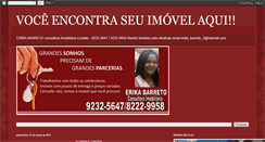 Desktop Screenshot of erikabarretocorretora.blogspot.com
