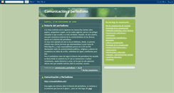 Desktop Screenshot of comunica-periodismo.blogspot.com