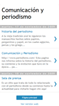 Mobile Screenshot of comunica-periodismo.blogspot.com