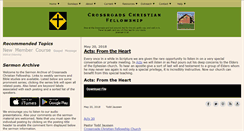 Desktop Screenshot of crossroads16125.blogspot.com