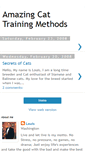 Mobile Screenshot of amazingcattrainingmethods.blogspot.com