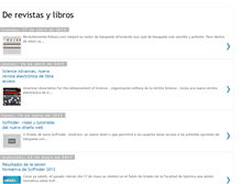 Tablet Screenshot of derevistasylibros.blogspot.com