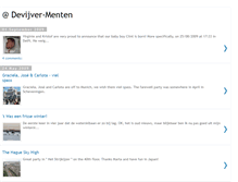 Tablet Screenshot of devijver-menten.blogspot.com