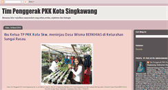 Desktop Screenshot of pkksingkawang.blogspot.com