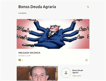 Tablet Screenshot of bonosdeudaagraria.blogspot.com
