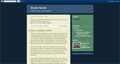 Desktop Screenshot of drydensoccer.blogspot.com