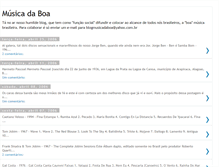 Tablet Screenshot of musicadaboa.blogspot.com