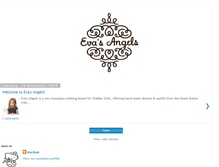 Tablet Screenshot of evasangels-shop.blogspot.com