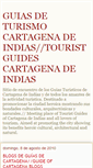 Mobile Screenshot of guiatourcartagenadeindias.blogspot.com