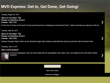 Tablet Screenshot of mvdexpress.blogspot.com