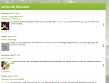 Tablet Screenshot of lakesidelessons.blogspot.com