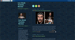 Desktop Screenshot of ironsheikyoutubereview.blogspot.com