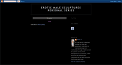 Desktop Screenshot of eroticmalesculptures.blogspot.com