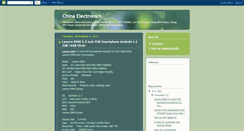 Desktop Screenshot of chinaelectronicshop.blogspot.com