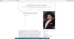 Desktop Screenshot of classicalliberalism.blogspot.com