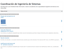 Tablet Screenshot of coordinaciondesistemas.blogspot.com