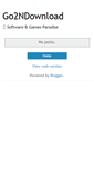 Mobile Screenshot of gotondownload.blogspot.com