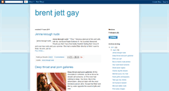 Desktop Screenshot of brent-jett-gay.blogspot.com