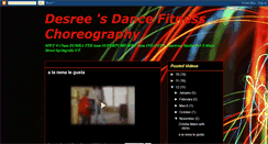 Desktop Screenshot of desreedancefitness.blogspot.com