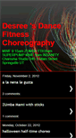 Mobile Screenshot of desreedancefitness.blogspot.com