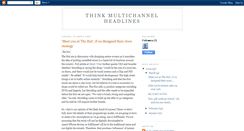 Desktop Screenshot of multichannelretailheadlines.blogspot.com