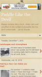 Mobile Screenshot of paddlelikethedevil.blogspot.com