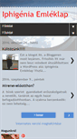 Mobile Screenshot of iphigeniaemleklap.blogspot.com
