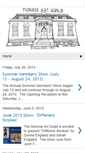 Mobile Screenshot of monroeartguild.blogspot.com