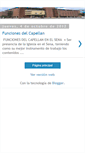 Mobile Screenshot of funcionesdelcapellan.blogspot.com