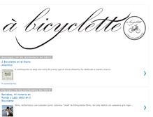 Tablet Screenshot of abicyclettemode.blogspot.com