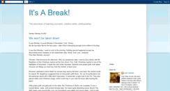 Desktop Screenshot of itsabreak.blogspot.com