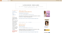 Desktop Screenshot of lingeriedreams.blogspot.com