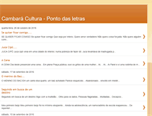 Tablet Screenshot of cambarcultura-pontodasletras.blogspot.com