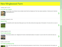 Tablet Screenshot of newminglewoodfarm.blogspot.com