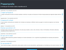 Tablet Screenshot of prasempre5s.blogspot.com