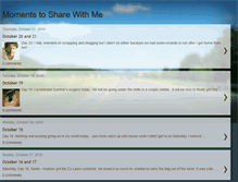 Tablet Screenshot of momentstosharewithme.blogspot.com
