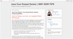 Desktop Screenshot of cucikarpet-mj.blogspot.com
