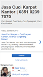 Mobile Screenshot of cucikarpet-mj.blogspot.com