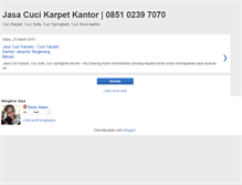 Tablet Screenshot of cucikarpet-mj.blogspot.com