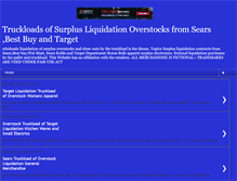 Tablet Screenshot of overstockstruckloads.blogspot.com