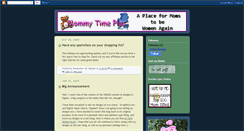 Desktop Screenshot of mommytimeplus.blogspot.com